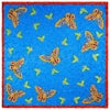 Foulard motifs papillons