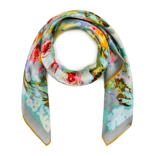 Foulard bouquet fleurie